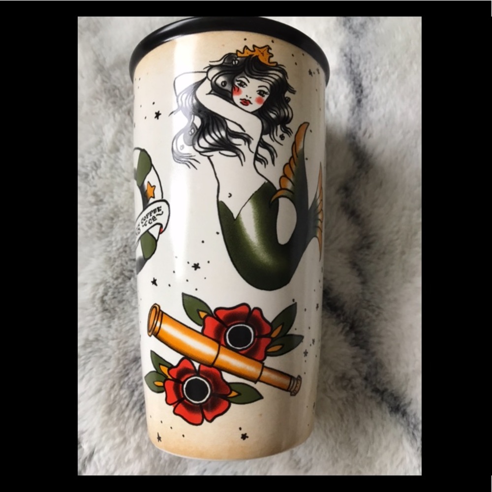 Limited Edition Starbucks Mermaid & Anchor Cup